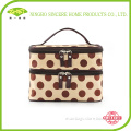 2014 Hot sale new style two zippers cosmetic bag